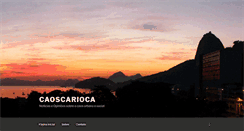 Desktop Screenshot of caoscarioca.com.br